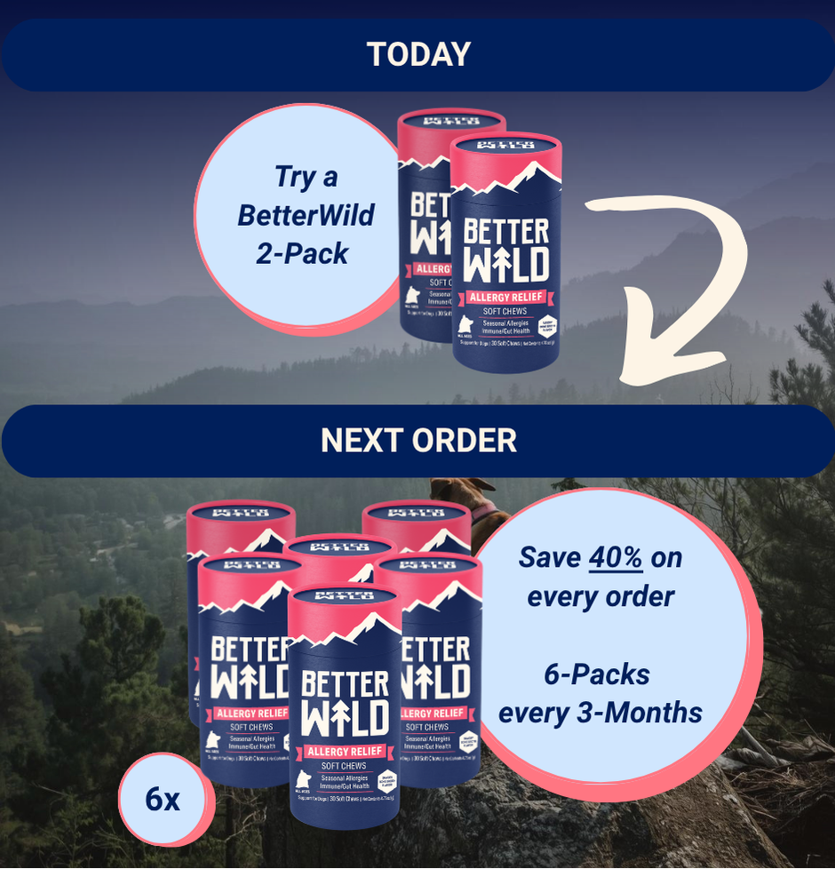 Upgrade to Quarterly on Next Order (2-Pack to 6-Pack 40%)