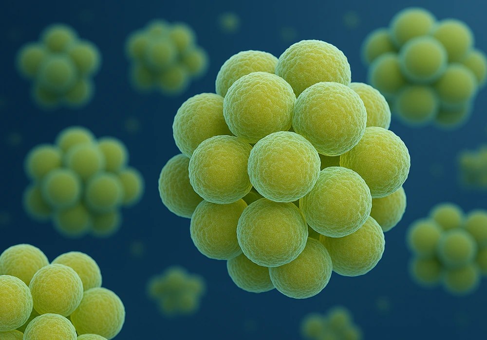 Staphylococcus aureus bacteria